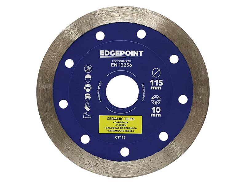 EdgePoint CT115 Tile Cutting Diamond Blade 115mm EDGDBCT115