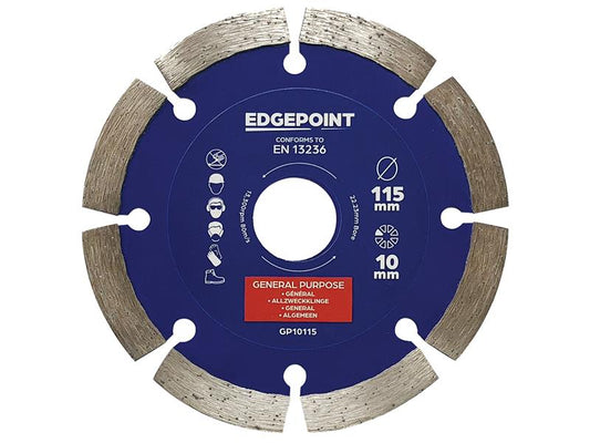 EdgePoint GP10115 General-Purpose Diamond Blade 115mm EDGDBGP10115