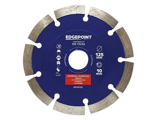 EdgePoint GP10125 General-Purpose Diamond Blade 125mm EDGDBGP10125