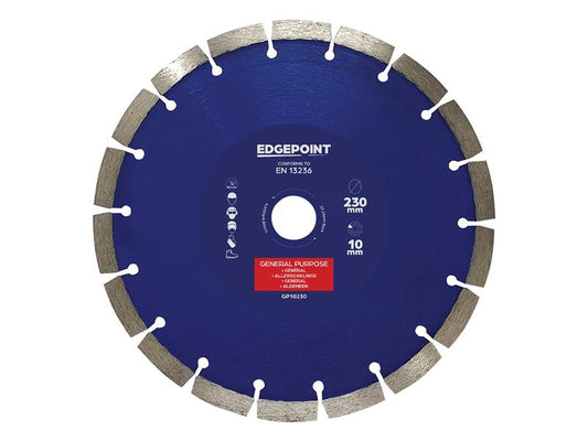 EdgePoint GP10230 General-Purpose Diamond Blade 230mm EDGDBGP10230