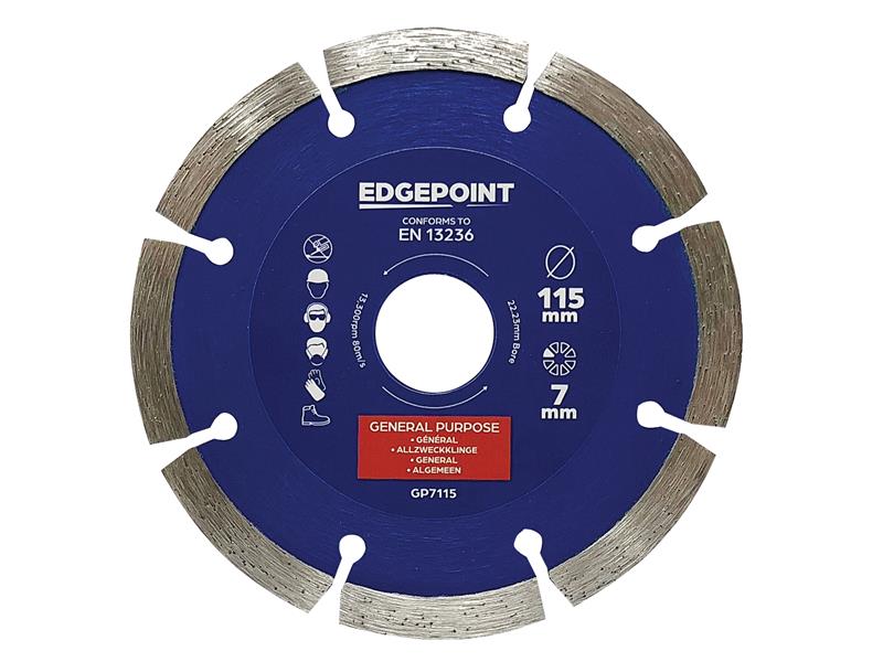 EdgePoint GP7115 General-Purpose Diamond Blade 115mm EDGDBGP7115