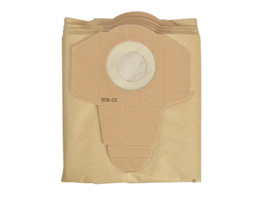 Einhell Dust Bags For Vacuums Pack of 5 EIN2351152