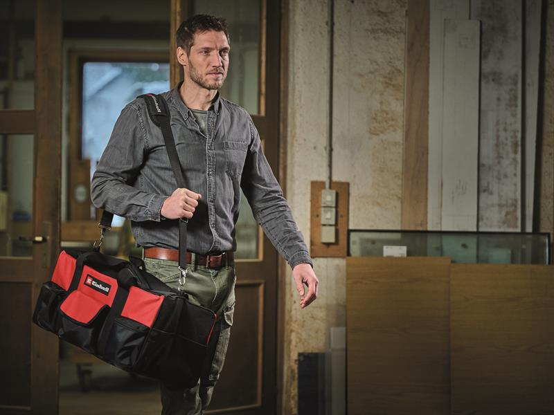 Einhell Tool Bag 560 x 290 x 300mm Max Load 25kg Handle & Carry Strap EIN560BAG