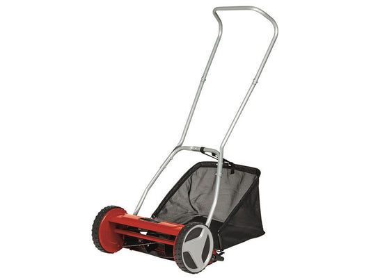 Einhell Hand Push Lawn Mower Cuts 40cm Container Volume 27 litre EINGCHM400