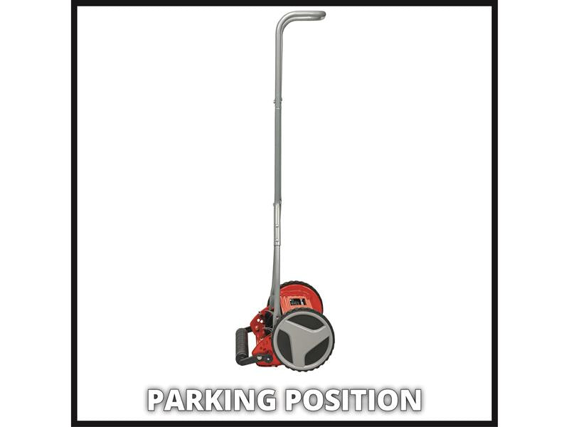 Einhell Hand Push Lawn Mower Cuts 40cm Container Volume 27 litre EINGCHM400