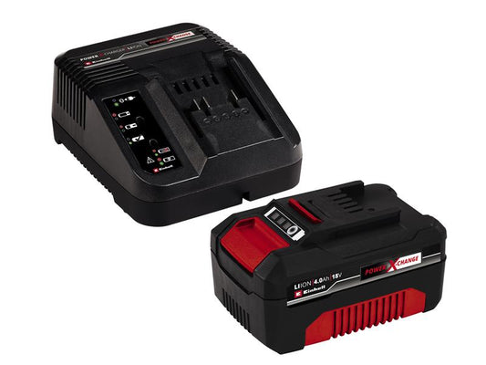 Einhell Power X-Change Battery & Charger Starter Kit 18V 1 x 4.0Ah Li-ion EINPXSTKIT4