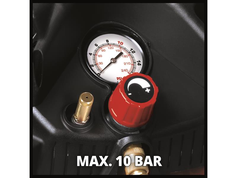 Einhell Air Compressor 240V 50 litre Operating Pressure 10 bar EINTCAC24050