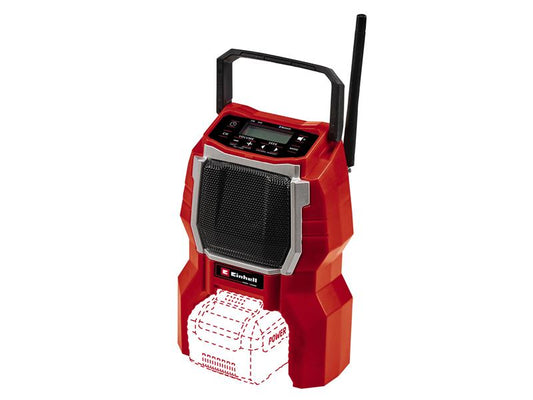 Einhell Li BT Solo Cordless Radio 18V Bare Unit Station Presets 10 TC-RA 18