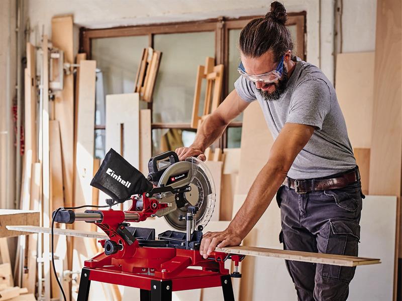 Einhell Sliding Mitre Saw 254mm 1900W 240V With Underframe EINTCSM25312