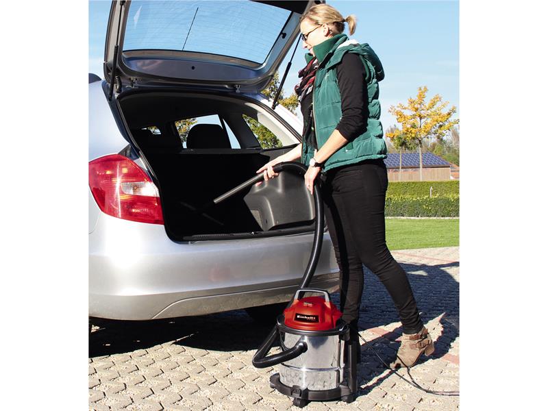 Einhell Wet Dry Vacuum Cleaner 15 litre 1250W 240V Hose 36mm 150cm TC-VC 1815 S