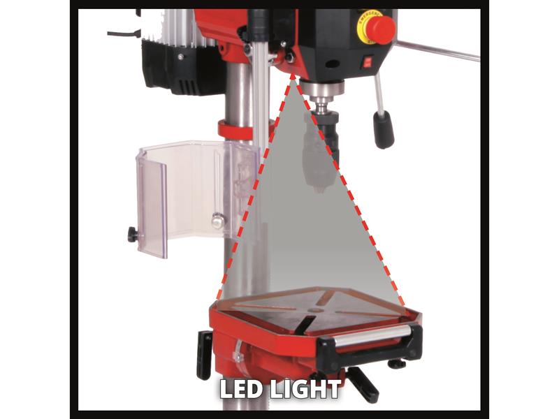 Einhell 240V Bench Drill 750W Chuck 1 to 16mm Speed 450 / 2,500 min EINTEBD750E