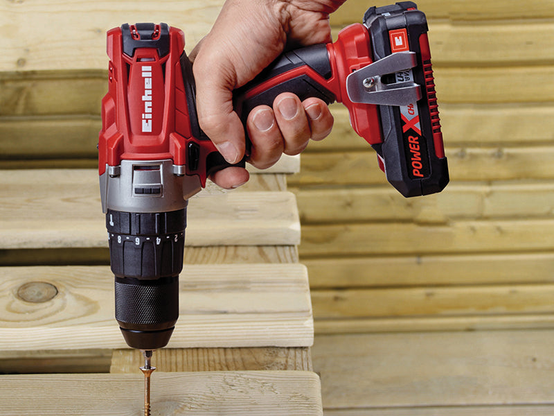 Einhell TE-CD 18/2 Li Power X-Change Combi Drill 18V 2 x 1.5Ah Li-ion EINTECD182LK