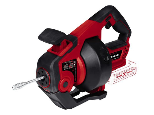 Einhell Drain Cleaner 18V Bare Unit Cable Length 7.6m Li Solo TE-DA 18/760