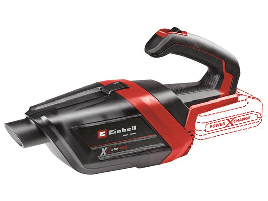 Einhell Handheld Vacuum 18V Bare Unit Li-Solo Power X-Change TE-HV 18/06