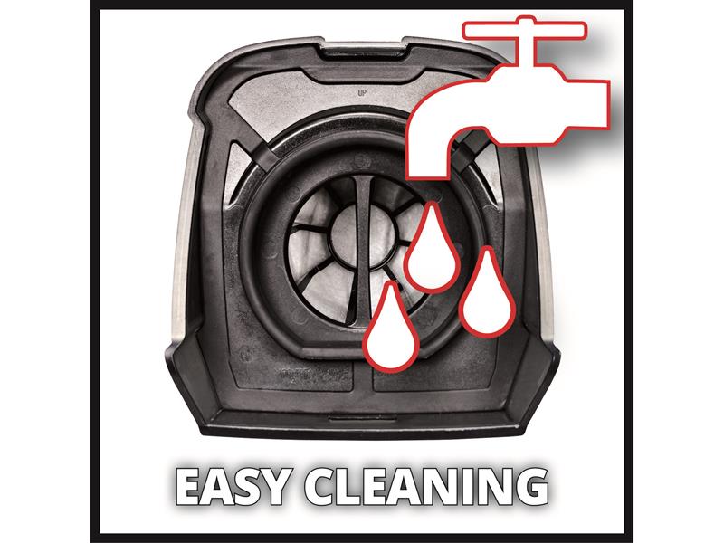 Einhell Handheld Vacuum 18V Bare Unit Li-Solo Power X-Change TE-HV 18/06