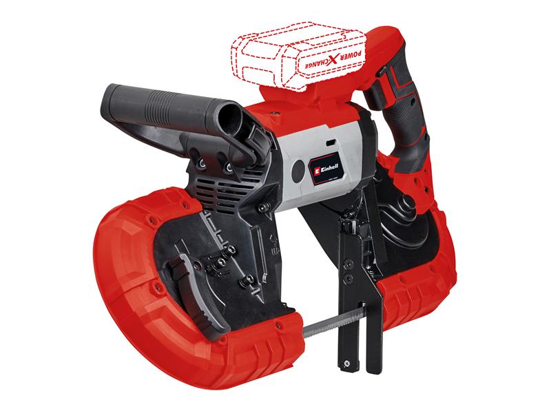 Einhell Li-Solo Power XChange Bandsaw 18V Bare Unit Speed 120 m/min EINTEMB127N