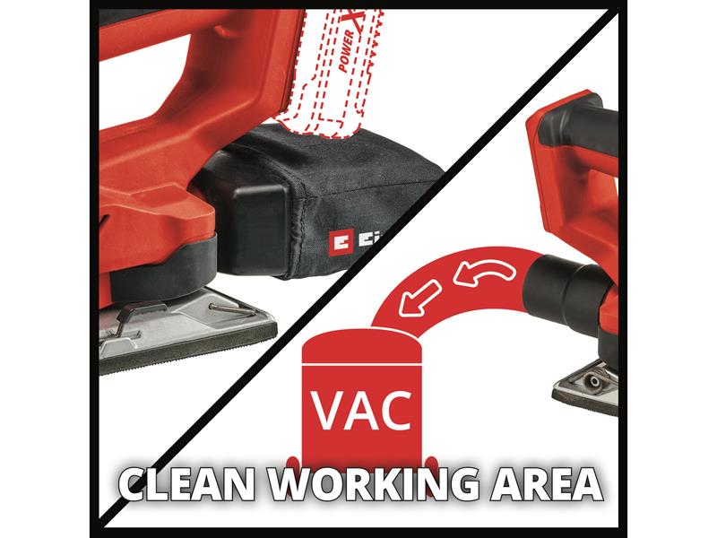 Einhell 18V Li Solo Power X-Change Orbital Sander Bare Unit EINTEOS1823N