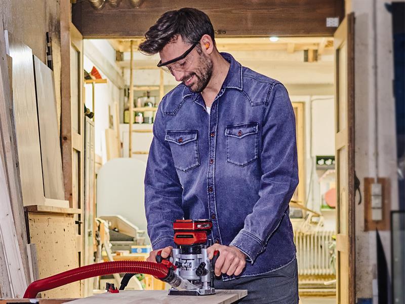 Einhell Brushless Router 18V Bare Unit Collet 6mm & 8mm Li BL Solo TP-RO 18