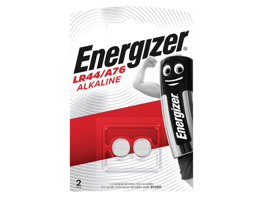 Energizer® LR44 Button Cell Alkaline Battery (Pack 2) ENGLR44B2