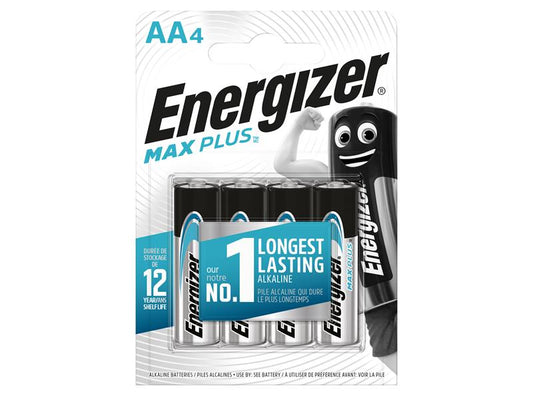 Energizer® MAX PLUS™ AA Alkaline Batteries (Pack 4) ENGMAXPAA4