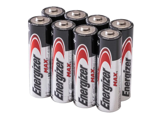 Energizer MAX AA Alkaline Batteries Pack 4 + 4 Free ENGMAXPAA8