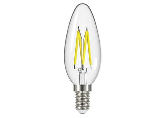 Energizer® LED SES (E14) Candle Filament Non-Dimmable Bulb, Warm White 250 lm 2.3W ENGS12867