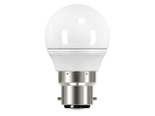 Energizer® LED BC (B22) Opal Golf Non-Dimmable Bulb, Warm White 470 lm 5.2W ENGS8838