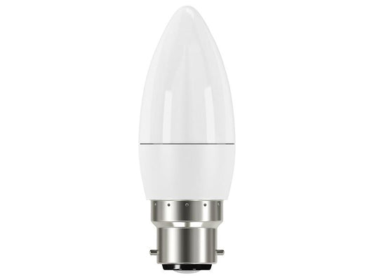 Energizer® LED BC (B22) Opal Candle Non-Dimmable Bulb, Warm White 250 lm 3.3W ENGS8843