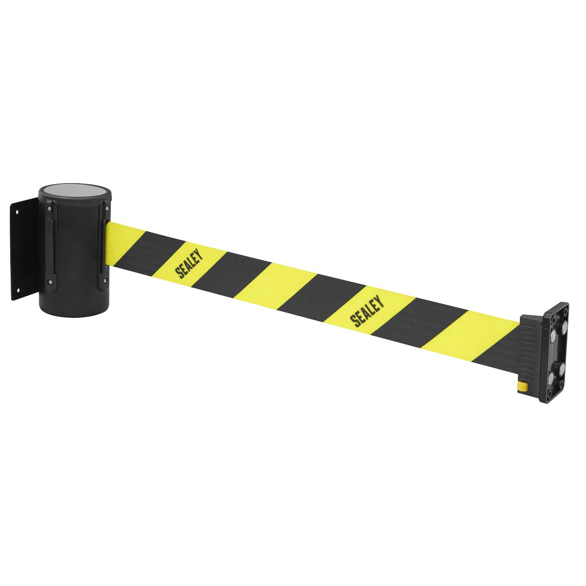 Sealey Wall Mounting Retractable Safety Belt Barrier With Steel Bracket EV22