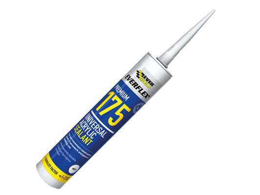 Everbuild Sika Everflex® 175 Universal Acrylic Sealant White 300ml EVB175WE