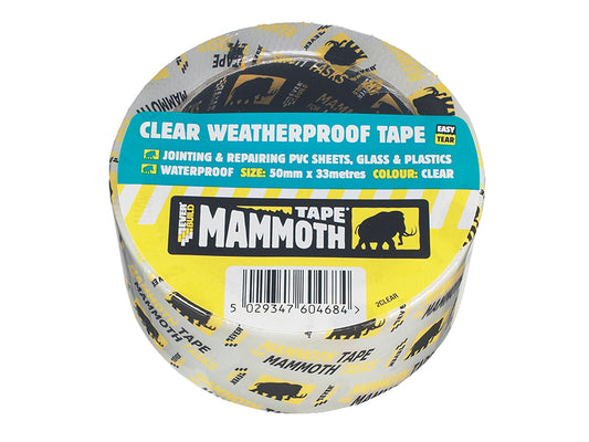 Everbuild Sika Weatherproof Tape 50mm x 10m Clear EVB2CLEAR10