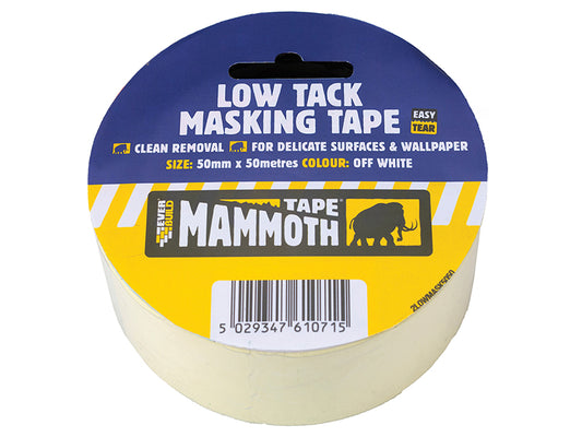 Everbuild Sika Low Tack Masking Tape 25mm x 25m EVB2LOWMT25