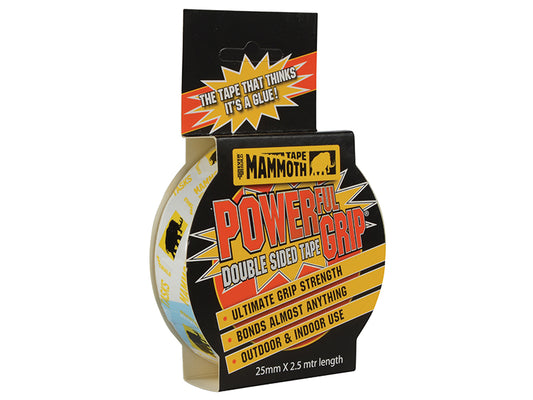 Everbuild Sika Powerful Grip Double-Sided Tape 25mm x 2.5m EVB2PG25
