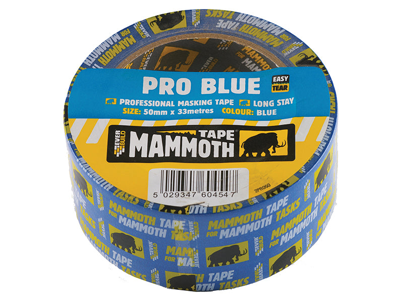 Everbuild Sika Pro Blue Masking Tape 25mm x 33m EVB2PRO25