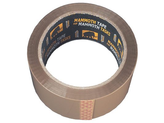 Everbuild Sika Retail/Labelled Packaging Tape 48mm x 50m Brown EVB2PTBN48