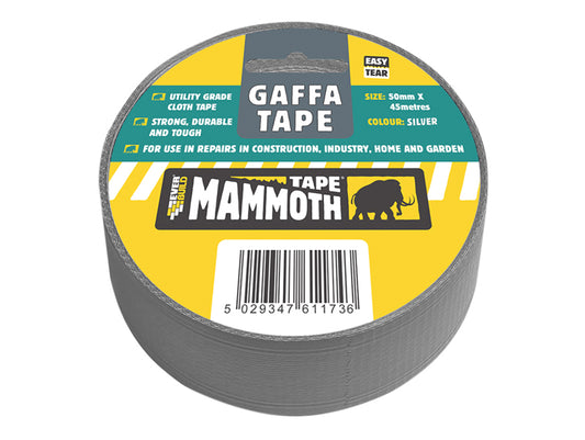 Everbuild Sika Gaffa Tape 50mm x 45m Silver EVB2VGTV45