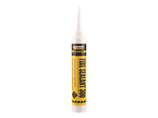 Everbuild Sika Tecnic Fire Intumescent Sealant 300 Grey 380ml EVB300GY