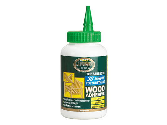 Everbuild Sika Lumberjack 30min Polyurethane Wood Adhesive Liquid 750g EVB30MINPU7