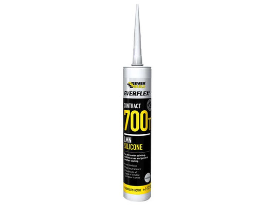 Everbuild Sika Everflex® 700T LMN Silicone Black 300ml EVB700TBK