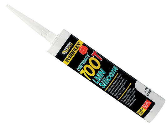 Everbuild Sika Everflex® 700T LMN Silicone White 300ml EVB700TWH