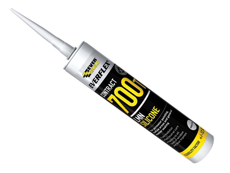 Everbuild Sika Everflex® 700T LMN Silicone Translucent 300ml EVB700TTR