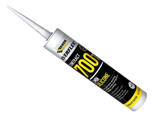 Everbuild Sika Everflex® 700T LMN Silicone Translucent 300ml EVB700TTR