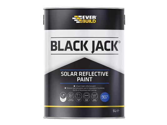 Everbuild Sika Black Jack® 907 Solar Reflective Paint 5 litre EVB90705