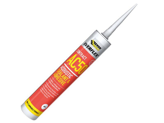 Everbuild Sika Everflex® AC50 Acoustic Sealant & Adhesive 380ml EVBAC50C4