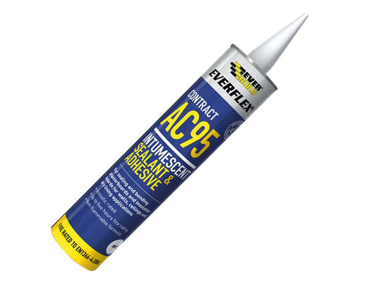 Everbuild Sika AC95 Intumescent Acoustic Sealant 900ml EVBAC95900