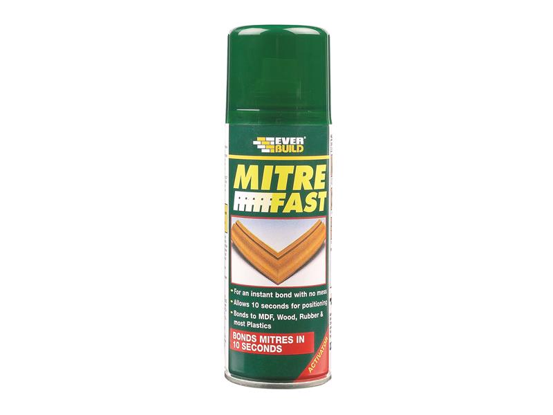 Everbuild Sika Mitre Fast Aerosol Activator 200ml EVBACTIV2