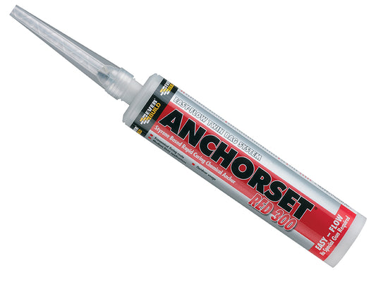 Everbuild Red 300 Anchorset Chemical Anchor 300ml EVBANCHRED