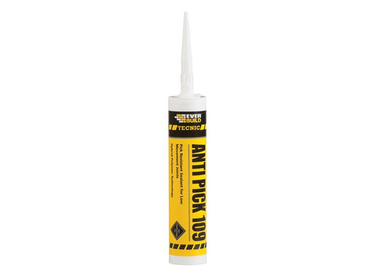 Everbuild Sika Tecnic Anti-Pick 109 White 295ml EVBANTP109WE
