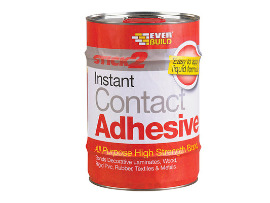 Everbuild Sika STICK2® All-Purpose Contact Adhesive 5 Litre EVBCONA5