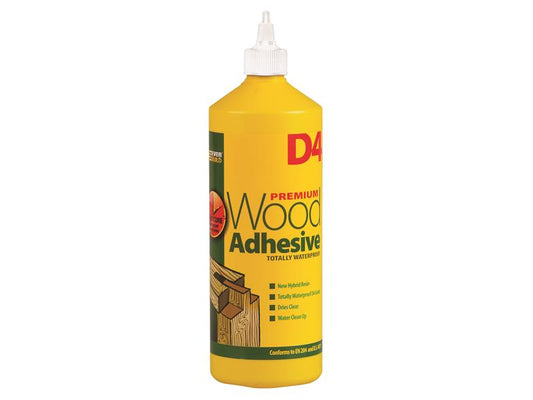 Everbuild Sika D4 Wood Adhesive 1 litre EVBD41